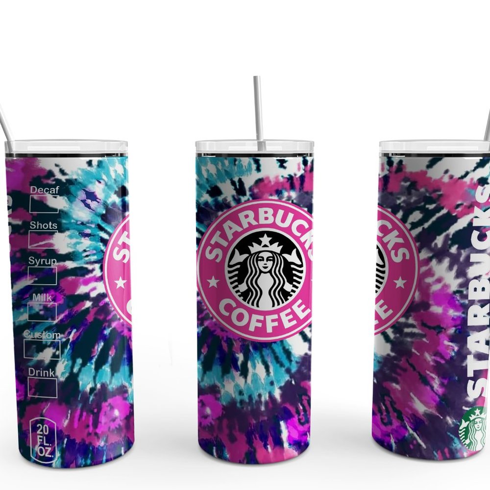 20 or 30 oz Stainless Steel Coffee Inspired Tumblers SKINNY